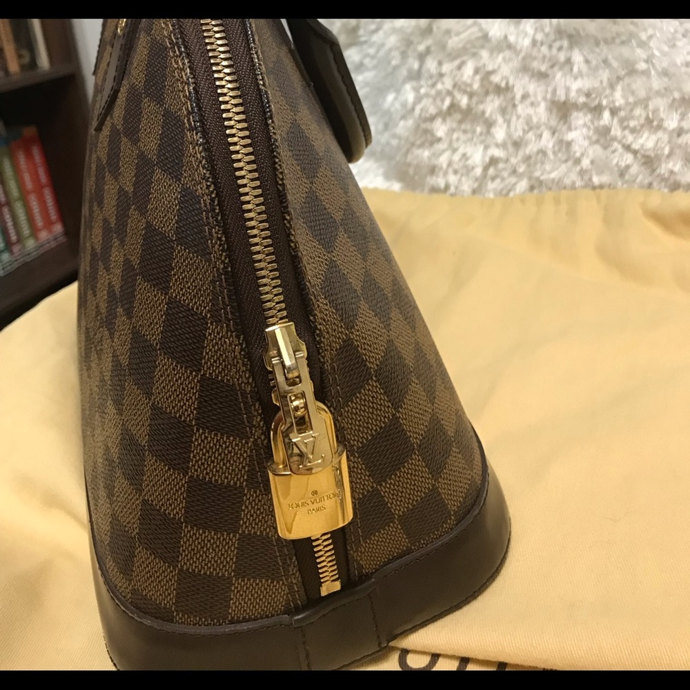 Louis Vuitton Alma Dameir Ebene PM size - Picture 3 of 15